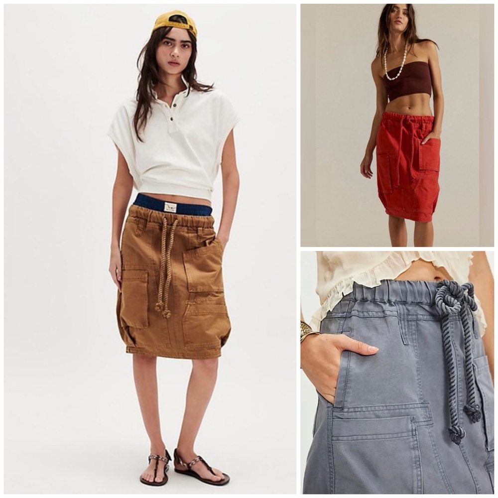𝓯𝓹 Free People ~ Carmen Midi Skirt